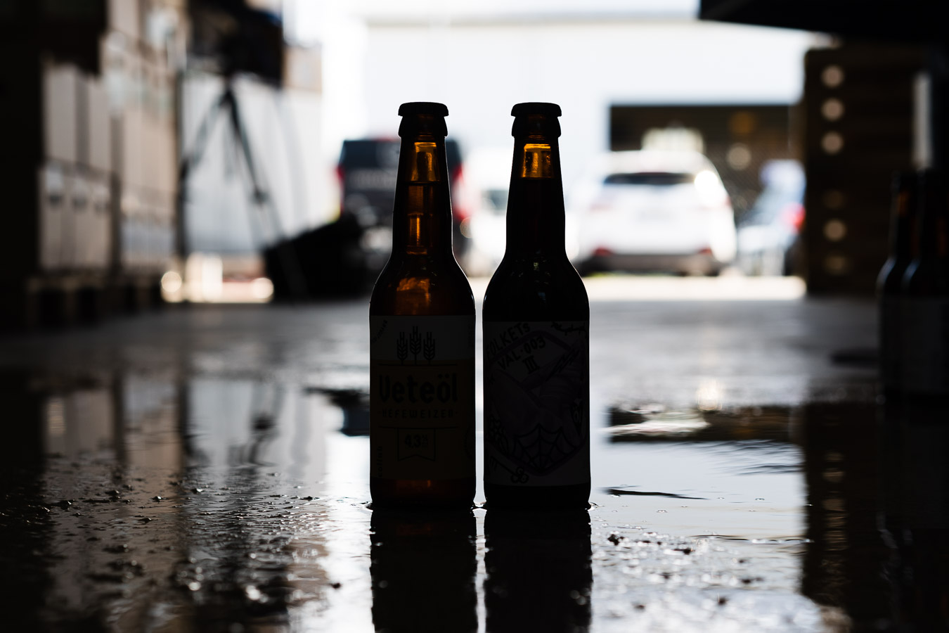 Two Centralbryggeriet bottles