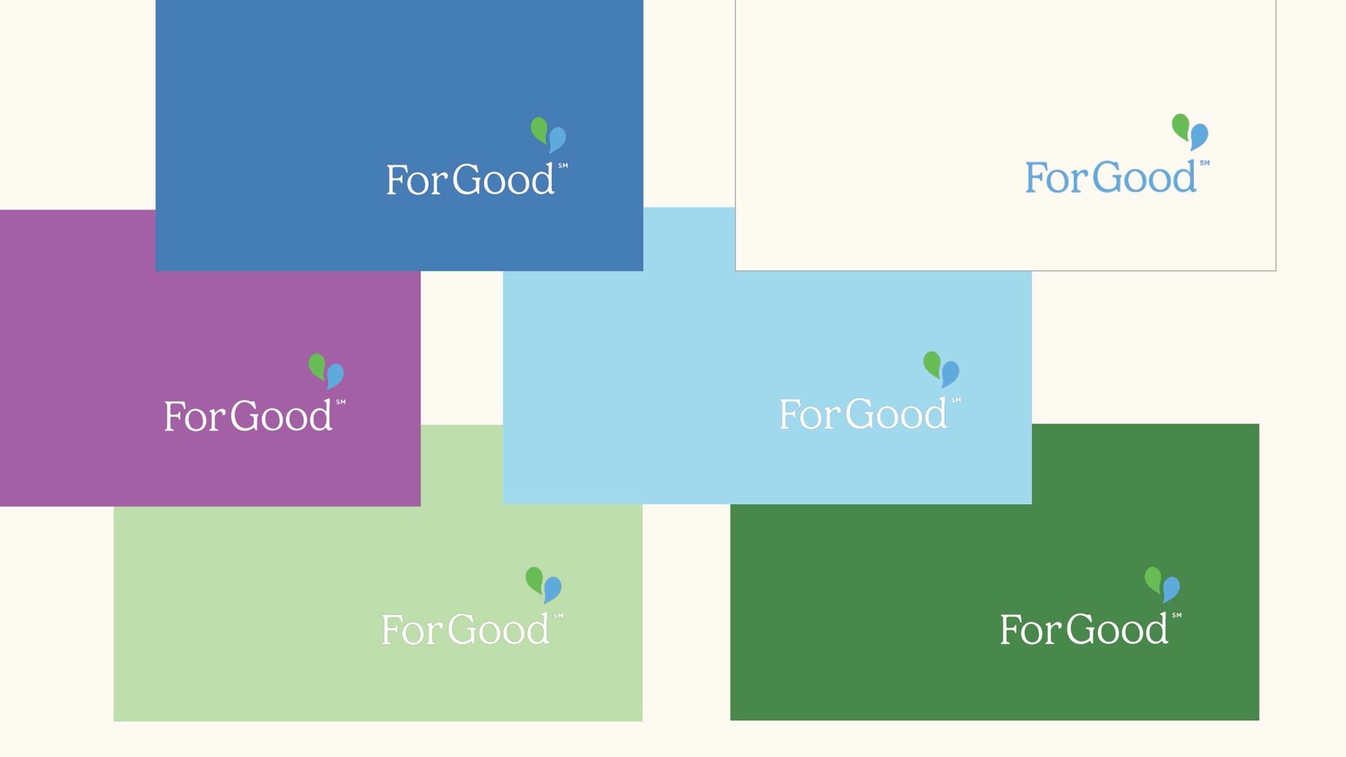 For Good brand guidelines, page 18