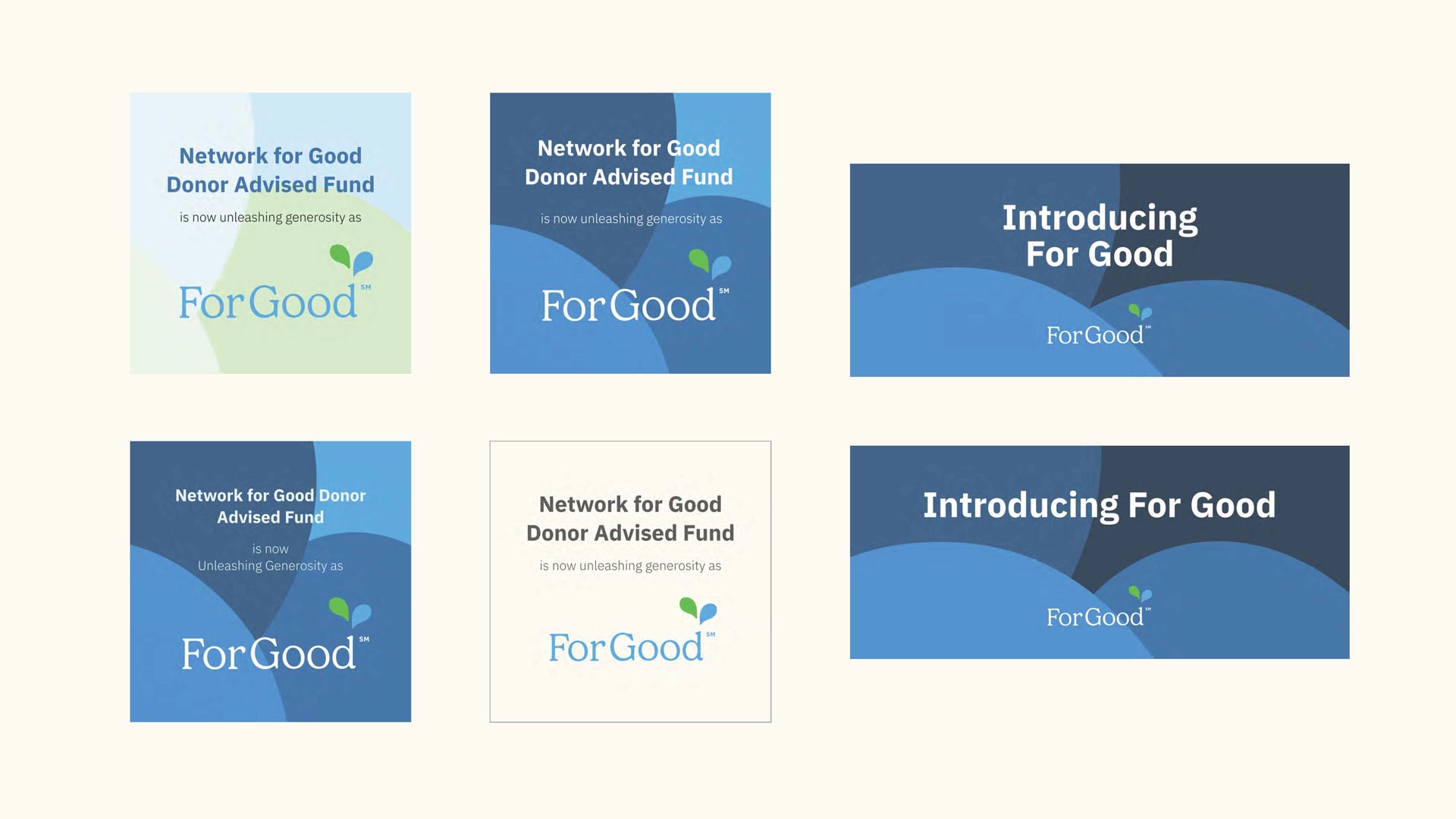 For Good brand guidelines, page 19