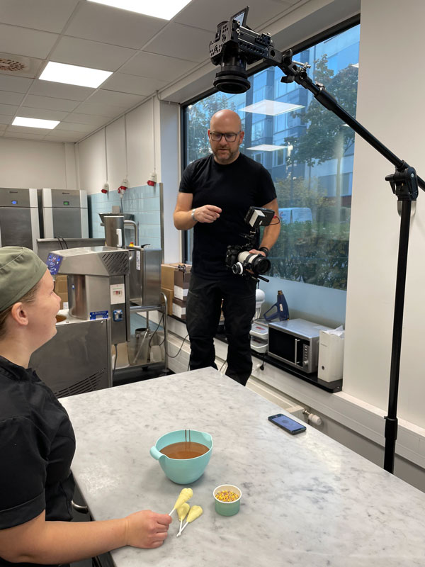 Behind the scenes at the bakery