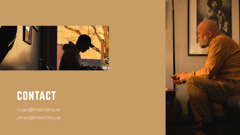 Keynote template slide