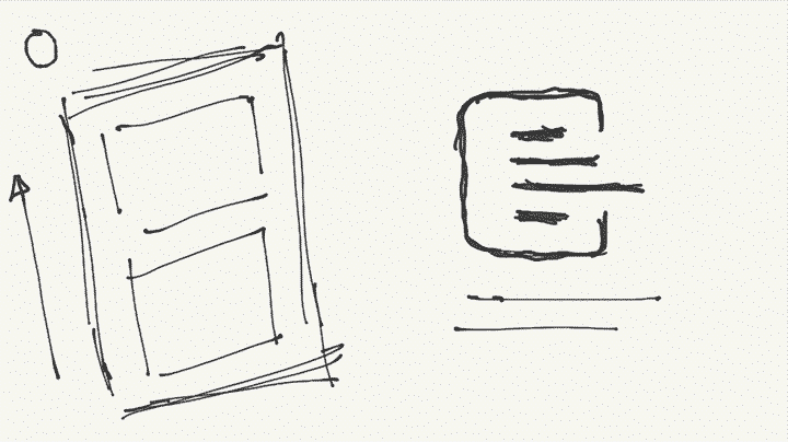 Storyboard sketches