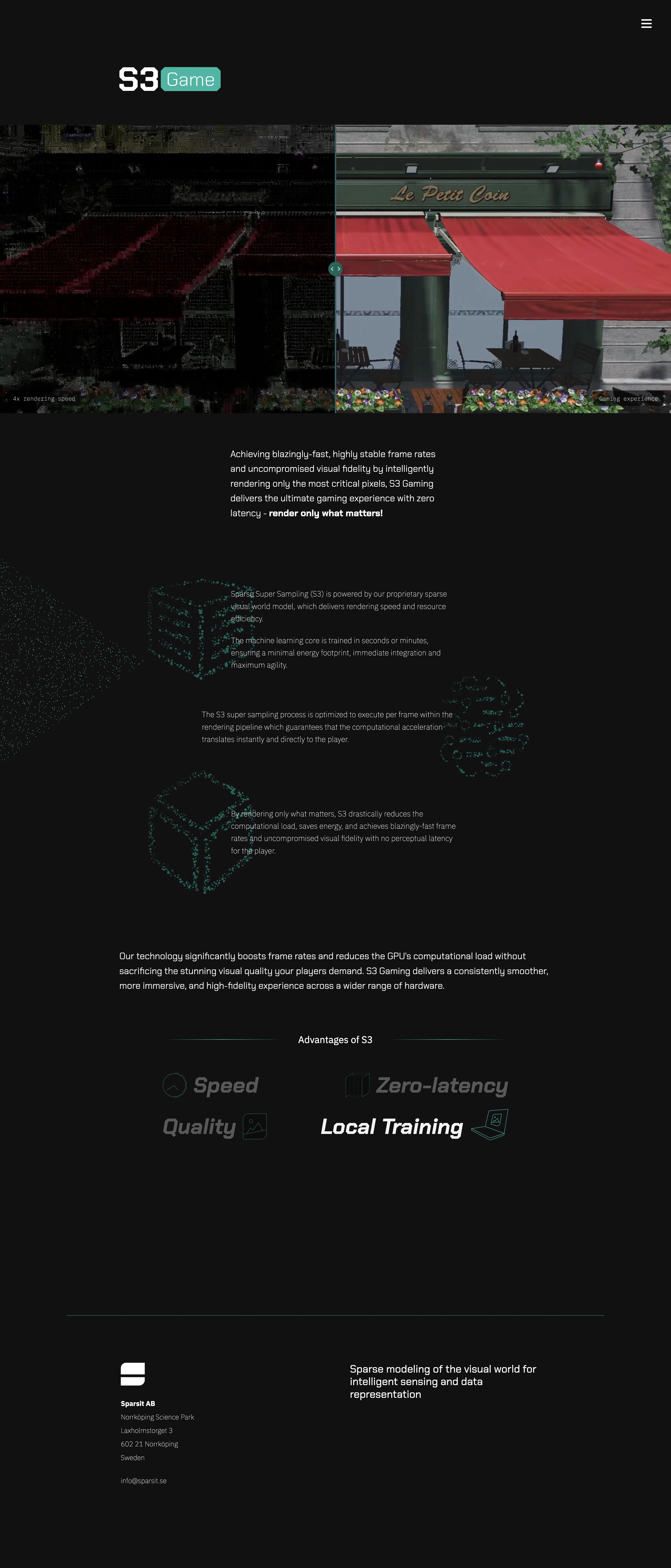 Template draft – S3 Gaming